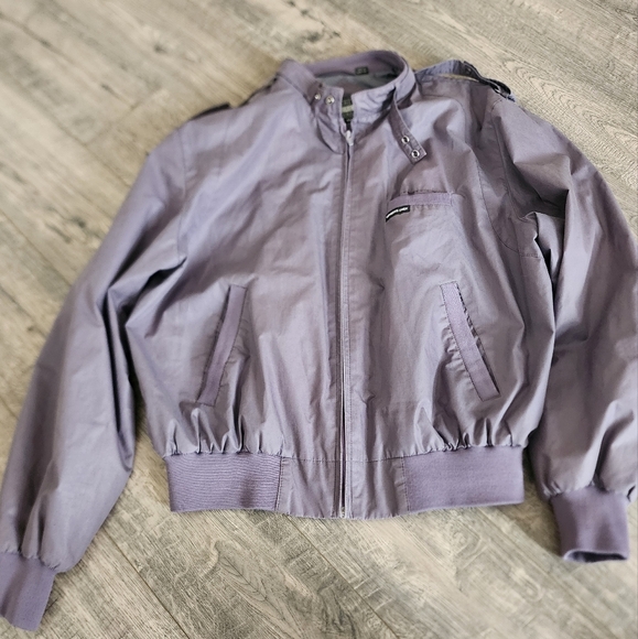 Members Only Other - Members Only Gray Hooded Jacket